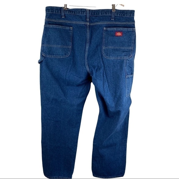 Dickies Carpenter Style Medium Wash Jeans 42x32 - Picture 2 of 12